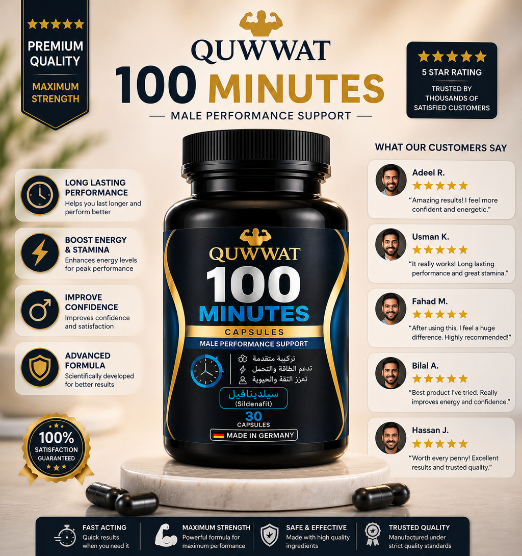 Quwwat 100 Minutess C@psules For Men